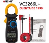 ANENG VC3266L+ Clamp Meter 1999 Count Digital Professional Multimeter Clamp Handheld Dc Current Voltage Meter Electrician Tools