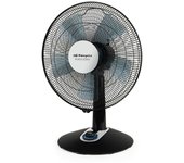 Orbegozo TF 0139 - Ventilador de sobremesa. 4 Velocidades, Potencia 45 W, Negro