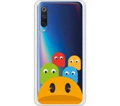 Funda compatible con Xiaomi Mi 9 - Comecocos y Fantasmas de Frente