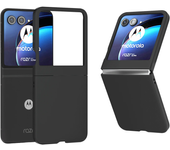 Ultrathin Skin Feel Candy Color Flip Case for Motorola Moto Razr 50 Ultra 40 Ultra Razr 50 5G PC with Film Protection Back Cover