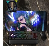 LOLS A-Arcane VI JINX Cartoon mouse pad Non-slip Lockedge Office Student Gaming Thickened Large Writing Pad Cushion
