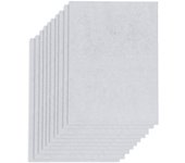 10x Blank Heat Shrink Papers Sheets 6Inchx8inch Handmade Supplies for Keychain Crafts Ornaments Making