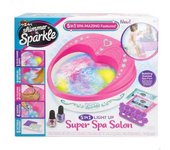 Cra-z-art Shimmer N Sparkle - Spa Uñas Y Pies Para Niñas Con Luz Y Burbujas