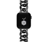 Correa de Reloj inteligente con Cadena Clásica Dorada para Mujer, de 38, 40, 41, 42, 44 y 45mm, compatible con Apple Watch Series 9, 8, 7, SE, correa de repuesto 6 y 5, elegante