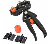 Tijeras de podar para injertos Herramientas de injerto de injerto Tijeras de podar profesionales Tijeras de podar Tijeras de injerto de árboles frutales (Color : Black)