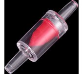 1Pc Red One Way Non-Return Check Valve Aquarium Co2 System Aquarium Air Pump