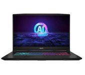 MSI PORTATIL KATANA A17 AI B8VF-875XES. 17.3" FHD (1920X1080) IPS 144HZ. RYZEN 7 8845HS. RTX 4060 GDDR6 8GB. DDR5 16GBX2. 1TB SSD. FREE DOS. NEGRO