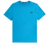 Camiseta Fred Perry Crew Neck Hombre Azul