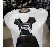 Protector de Depósito Pegatina 3D para Depósito de moto compatible con Yamaha Tracer 9 GT 2021-2023 Gold