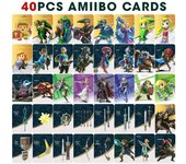 Juego de 28 tarjetas Amiibo NFC para La Leyenda de Zelda: Breath of the Wild y Lagrimas del Reino.