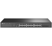 TP-Link Omada SG3428X-M2 switch Gestionado L2+ 2.5G Ethernet (100/1000/2500) 1U Negro