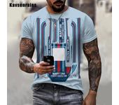 Hot Sale Martini Racing 3d Printed T Shirts Men Women Short Sleeve Around Neck Soft Breathable T Shirts