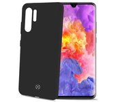 Funda Huawei P30 PRO Negra anti deslizante soft touch Celly Feeling846BK
