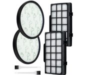 ZR006001-Filter de piezas para aspirador Rowenta Silence Force Cyclonic RO72xx - RO6984EA RO6941EA RO7230EA RO7260EA RO7260EA Paquete de 2 filtros para Rowenta X-Trem Power Cyclonic RO69xx RO72xx RO72xx