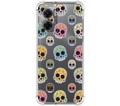 Funda Silicona Antigolpes para Xiaomi Redmi 10 5G diseño Catrina Dibujos