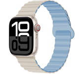 Magnetic Strap For Apple Watch Band 40mm 45mm 46mm 44 mm 41mm 49mm 42 38 Silicone Bracelet iWatch series 8 SE 6 7 8 9 10 Ultra 2