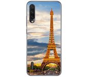 Tumundosmartphone Funda Gel Tpu para Xiaomi Mi A3 diseño Paris Dibujos