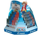Pilot one piece expositor de 24 boligrafos frixion ball + 24 boligrafos frixion ball plus - borrables - recargables - colores surtidos