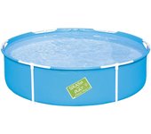 Piscina Bestway 152x38 Cm 56283 - Azul - Estructura Metálica