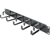 ORGANIZADOR DE CABLES META. 5ANI. 19  1U NANO