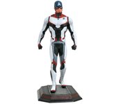 Figura diamond collection marvel avengers capitan america traje equipo pvc diorama 23 cm movie gallery