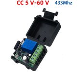 433Mhz Remote Control Wireless Switch DC 12V 1CH RF 10A Relay Receiver and 2CH Transmitter For Door Electromagnetic Lock
