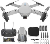 E88 pro drone  set: dron + 3 baterías + funda  1800mah