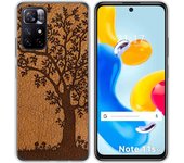 Funda Silicona para Xiaomi Redmi Note 11s 5G diseño Cuero 03 Dibujos