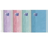 OXFORD AGENDA ESCOLAR 25-26 TOUCH 8º DIA PAGINA OXFORD TAPA CARTON TOUCH PASTEL