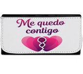 MERCHANDMANIA Billetera Billetero frase motivadora aniversario novios amor te quiero mujer señora negro monedero