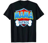 Dog Patrol Shirt Men's Women's Clothing Funny Gift Birthday Party Family Clothing T-Shirt Size Birthday Kid Gift Top Tee Shirt
