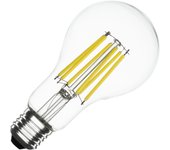 Ledkia Bombilla Filamento LED E27 7.3W 1535 lm A70 High Efficiency 210 lm/W Clase A No Flicker 2700K Blanco Cálido
