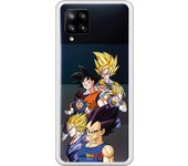 Funda original compatible con Samsung A42 5G - Dragon Ball Z Goku y Vegeta