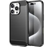 Funda protectora a prueba de golpes para iPhone 16 Pro Max, carcasa de silicona suave, TPU, parachoques para Apple iPhone 16 Plus