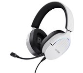 Auriculares Gaming con Micrófono Trust Gaming GXT 490 Fayzo/ USB 2.0/ Blancos