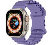 Ocean Band for Apple Watch Ultra Strap 49mm 45mm 44mm 40mm 41mm 38mm Butterfly buckle Silicone bracelet iWatch series 7 6 3 se 8