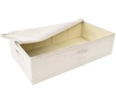 vidaXL Caja de Almacenaje Cofre Plegable Organizador de Ropa Juguetes Tela Color Crema,  Gris,  Antracita y mas