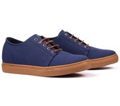 Masaltos zapatos con alzas hombre. 7cm. Catania azul