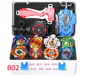 Takara Tomy New Beyblade Burst Metal Fusion Fighting Metal Booster Package Toys Grip Launcher boxs Original