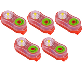10-1pcs LED Life Jacket Light Energy-Efficient Safety Personal Locator Light Life Vest Signal Light for Swimming Sea Fishing