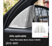 Car Door Audio Cover Speaker Decor Loudspeaker Trim Interior Accessories For Mercedes Benz W205 W213 X253 GLC C E Class E200