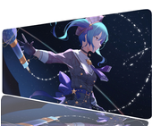 1pc Hololive Hoshimachi Suisei Game Anime Mouse Pad Mouse Mat Desk Mat With Pad Gaming Accessories Prime Gaming XXL