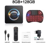 X66 Smart TV Box Android14 RK3528 Supports 2.4G&5G Dual Wifi 8K 64G 128G Rom BT5.2 Google Media Player TV Box Voice Set Top Box