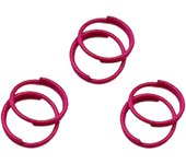 8/10mm Colorful Open Double Jump Ring DIY Jewelry Accessories Macaron Key Ring Colors Available