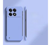 Matte Thin Frameless Pure Color PC Phone Case For XIAOMI Poco X6 F6 F5 Pro F4 F3 Four Corner Protective Cover