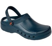 Zueco Ultraligero DIAN EVA AZUL MARINO TALLA 41 Zueco ultraligero de EVA estampado, antibacteriano, libre de látex, monocasco, anatómico y antideslizante