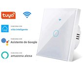 Tuya WiFi Touch Switch Light Wall Smart Switch Universal For EU Smart Home Life Alexa Google Home 433RF Remote 1/2/3Gang