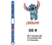 Lilo & Stitch Strap for Xiaomi Mi Band 7 bracelet Sport silicone watch wristband Miband wriststrap For Xiaomi mi band 3 4 5 6 7