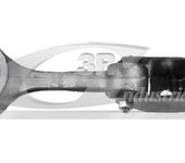 3RG INDUSTRIAL - Soporte Motor Trasero - OEM 6Q0199851T - Piezas para Coche Recambios Motor y Otras Partes de Vehículo - Compatible con los distintos Modelos de Coche.