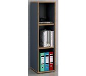 Soporte de oficina de madera estantería archivador archivador estantería Salia 3-fold w. 30 cm Soporte de oficina de madera estantería archivador archivador estantería Salia 3-fold w. 30 cm
